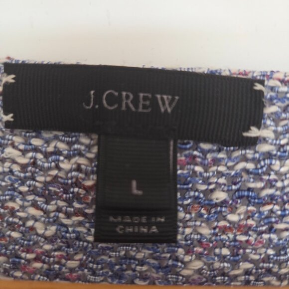J Crew Cotton Sweater Size L - Picture 2 of 2